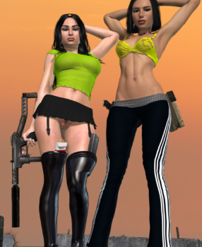 Endgame Boss bonus: CXC vs Tulips bikini-off